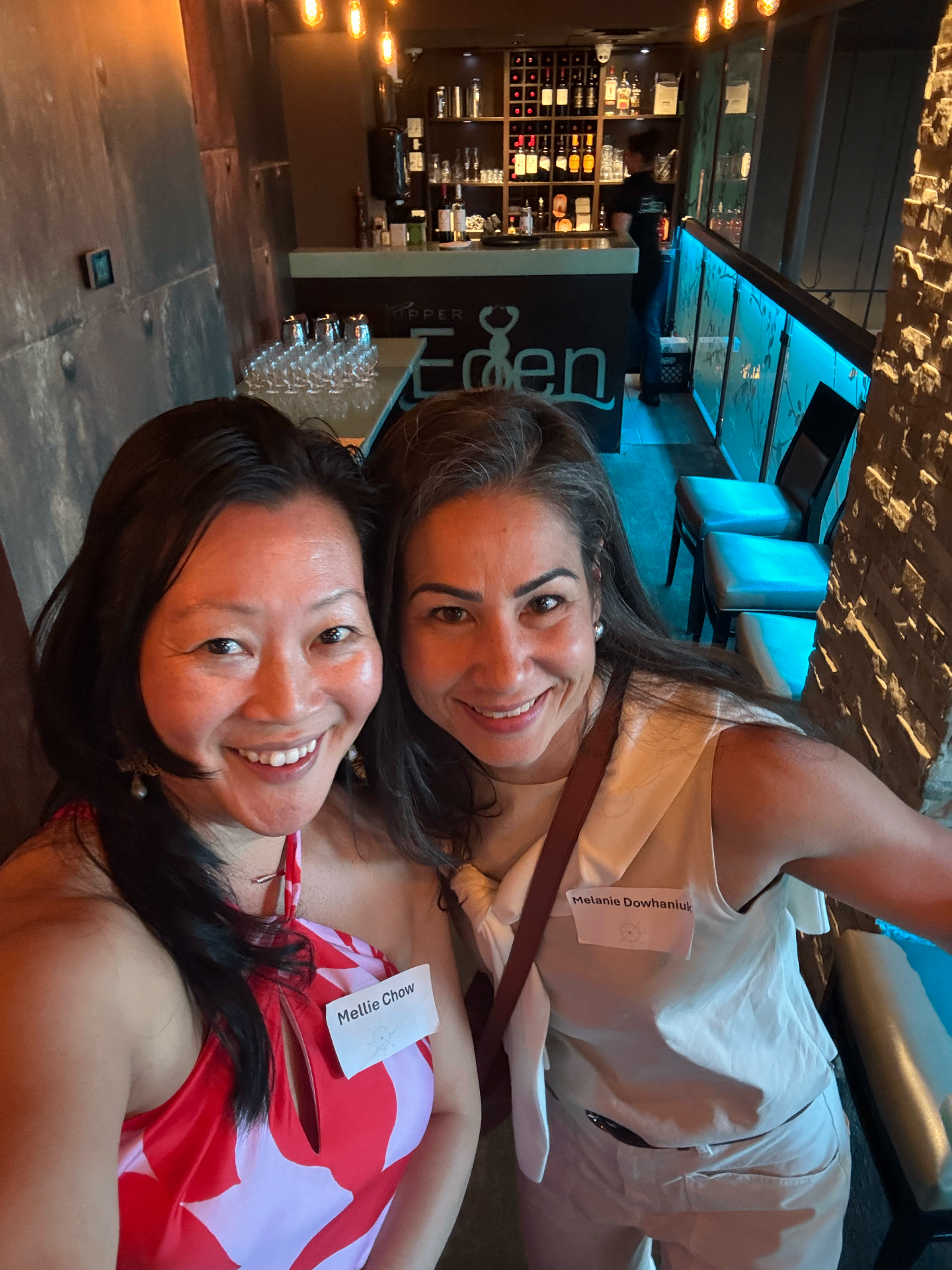 Mellie and Melanie at Upper Eden during Toronto Summer '26